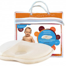 Подушка с эффектом памяти для детей от рождения до года. 23х25 см LUMF-505