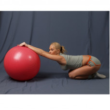 Мяч гимнастический (Фитбол) красный с ABS Ортосила L 0765 b, диаметр 65 см